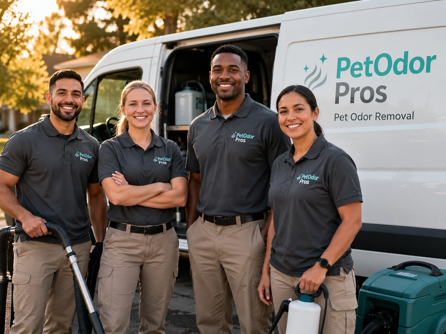 Pet Odor Removal team serving Dunbridge, OH